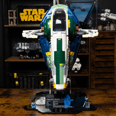 Display Stand for LEGO® Star Wars: Jango Fett's Firespray-Class Starship (75409)