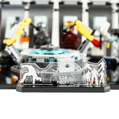 Display Case for the LEGO® Marvel: Iron Man Hall of Armor (76125)