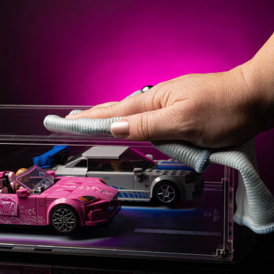 Limited Edition Display Case for LEGO® Speed Champions: 2 Fast 2 Furious Honda S2000 (77241) & Nissan Skyline GT-R (76917)