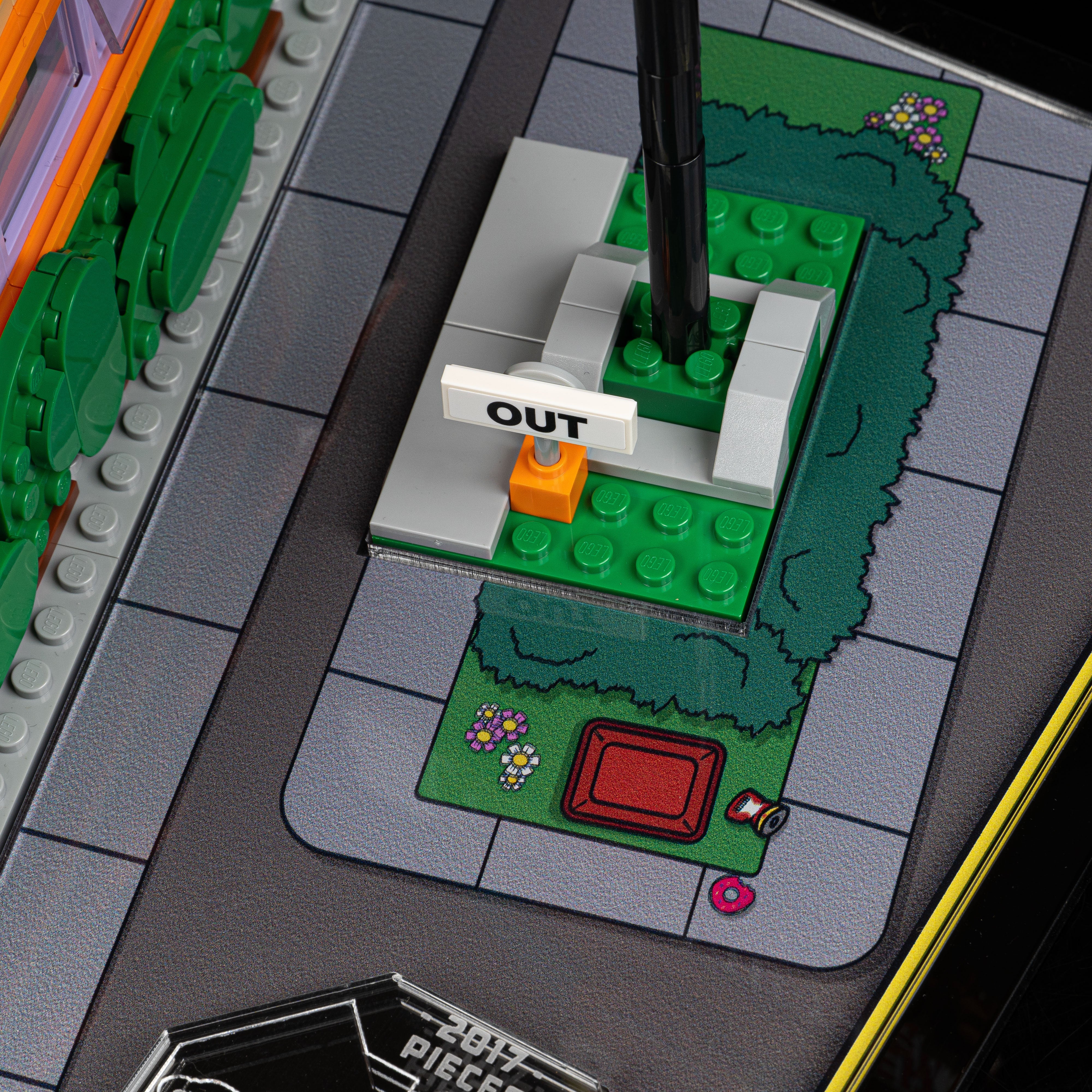 Limited Edition Display Case for LEGO® The Simpsons™: Krusty Burger (10352)