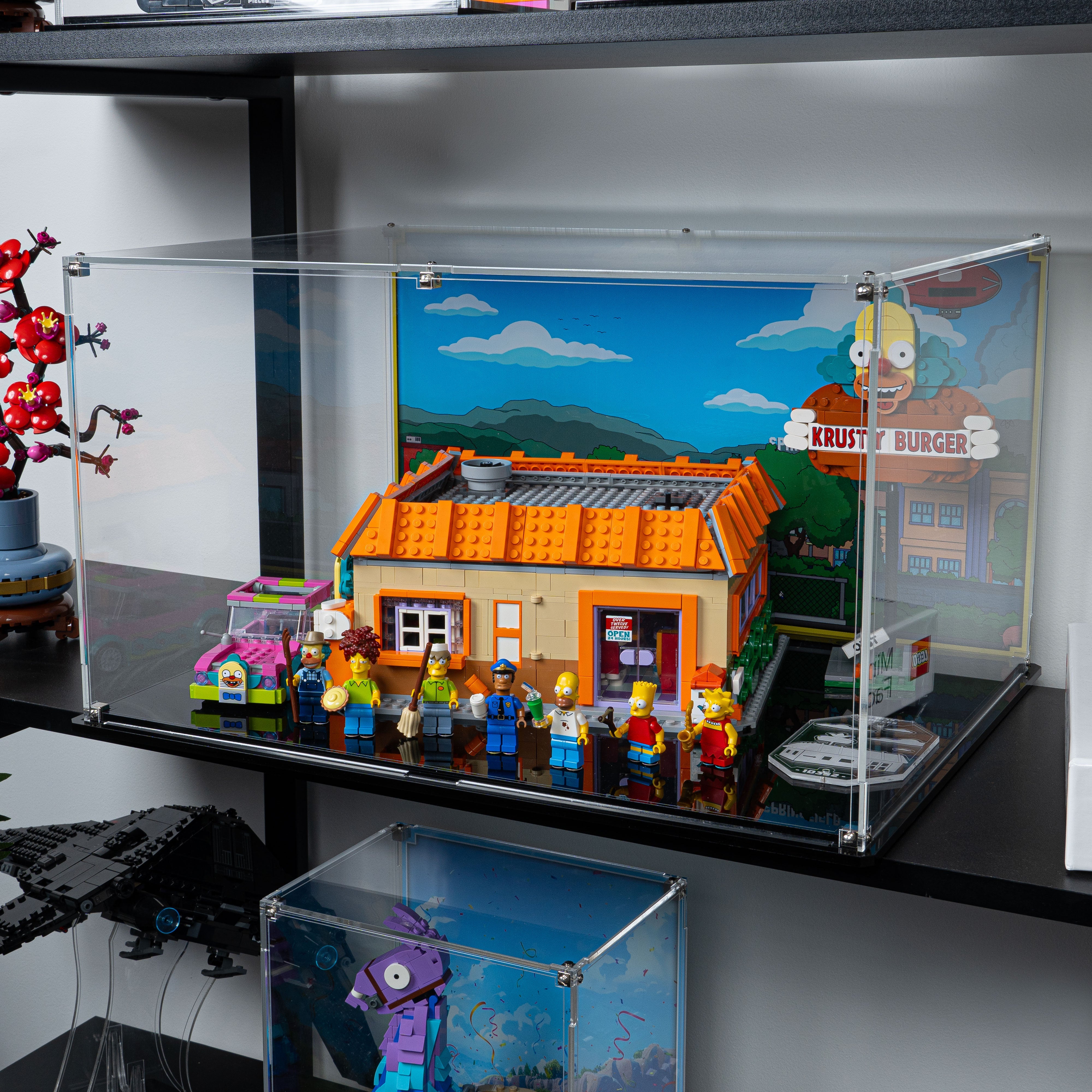 Display Case for LEGO® The Simpsons™: Krusty Burger (10352)