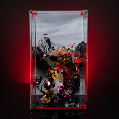 Limited Edition Display Case for LEGO® Ninjago®: The Fire Knight Mech (71846)