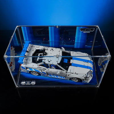 Limited Edition Display Case for LEGO® Technic: 2 Fast 2 Furious Nissan Skyline GT-R (R34) Car (42210)
