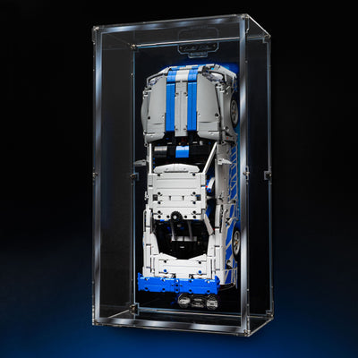Limited Edition Wall Mounted Display Case for LEGO® Technic: 2 Fast 2 Furious Nissan Skyline GT-R (R34) Car (42210)