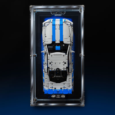 Limited Edition Wall Mounted Display Case for LEGO® Technic: 2 Fast 2 Furious Nissan Skyline GT-R (R34) Car (42210)