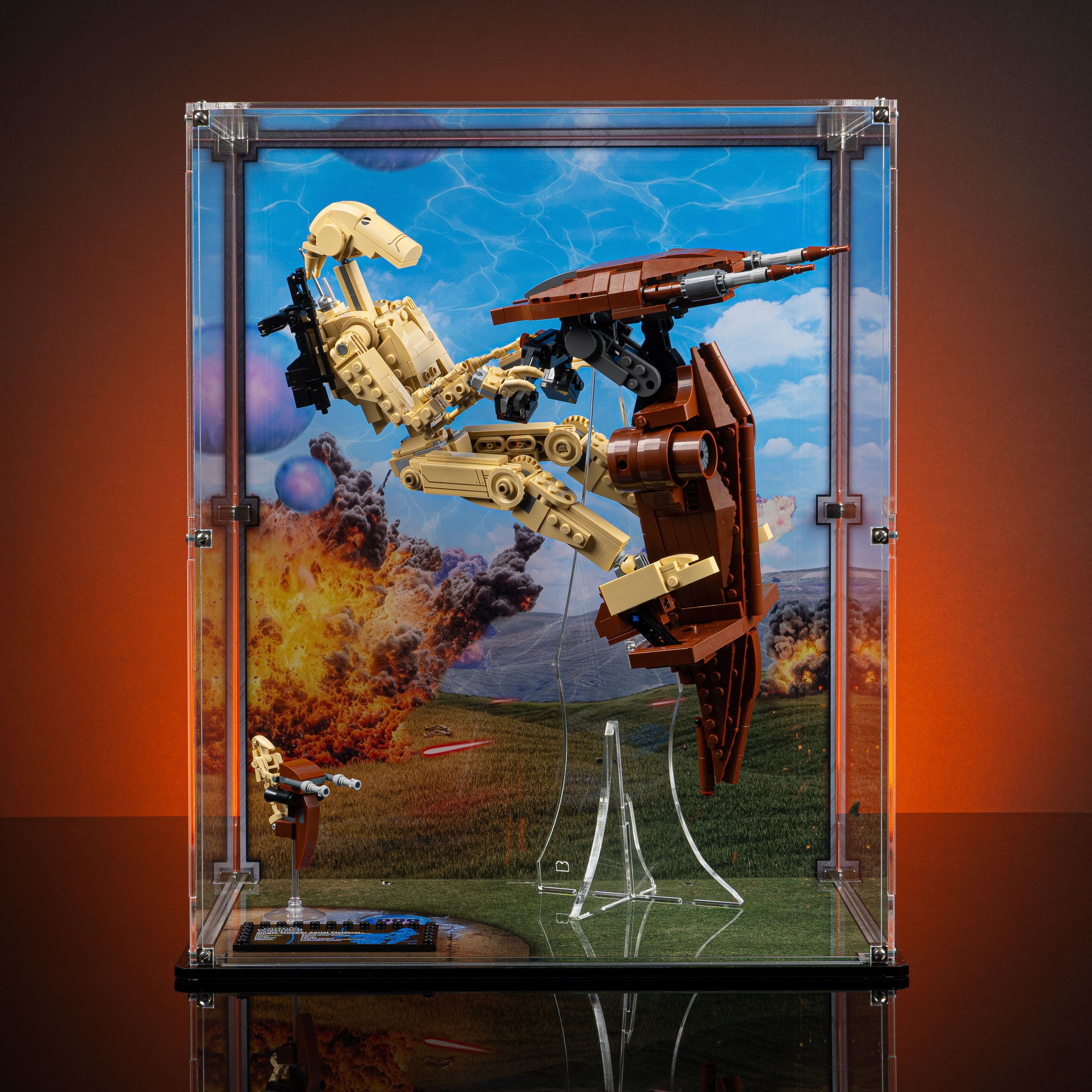 Limited Edition Display Case for LEGO® Star Wars™ Battle Droid with STAP (75428)