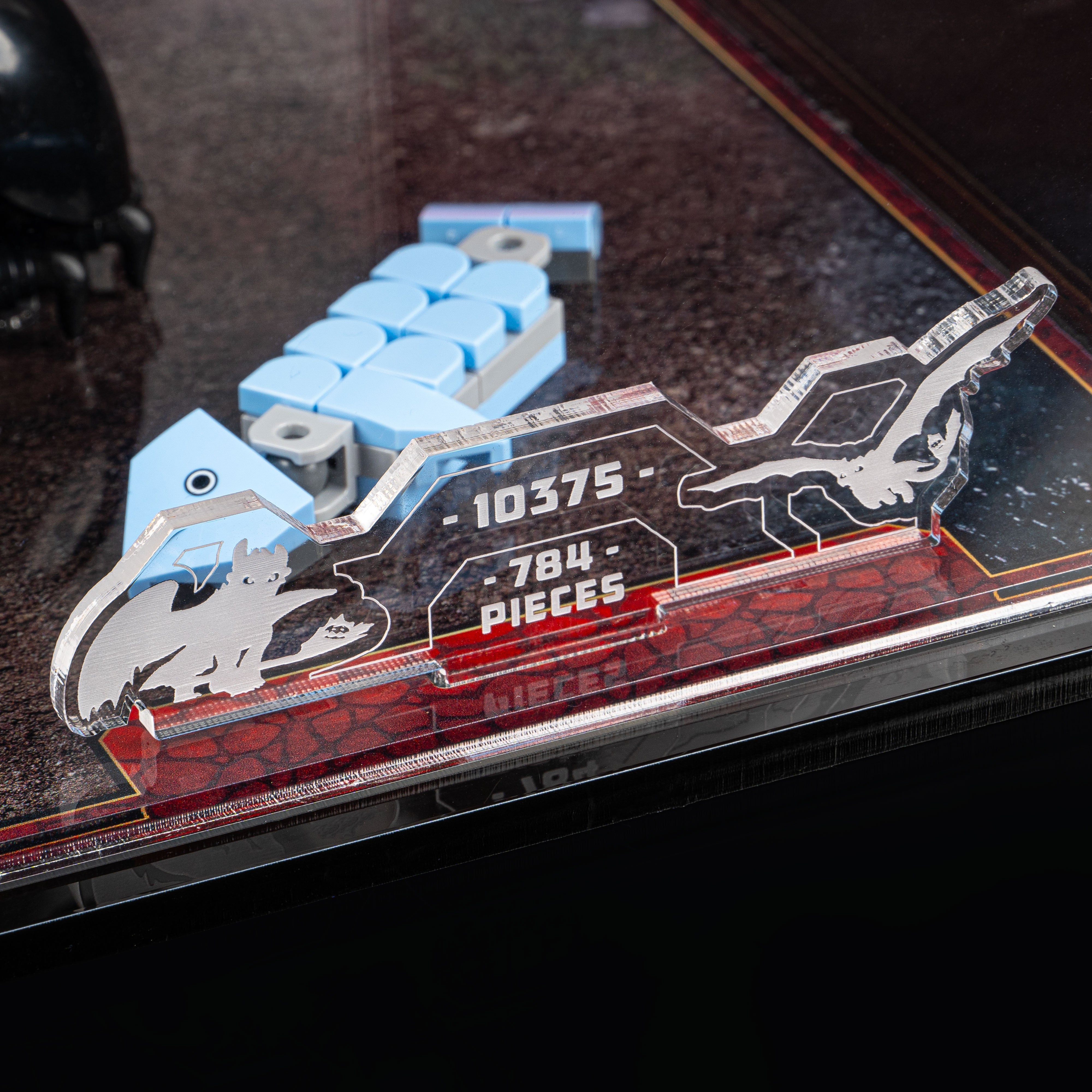 Limited Edition Display Case for LEGO® Icons: How to Train Your Dragon: Toothless (10375)