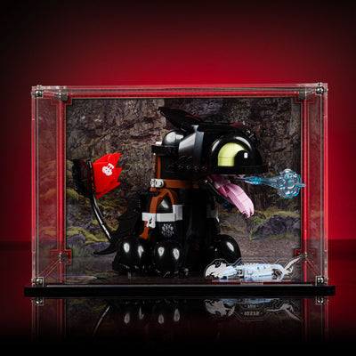 Limited Edition Display Case for LEGO® Icons: How to Train Your Dragon: Toothless (10375)
