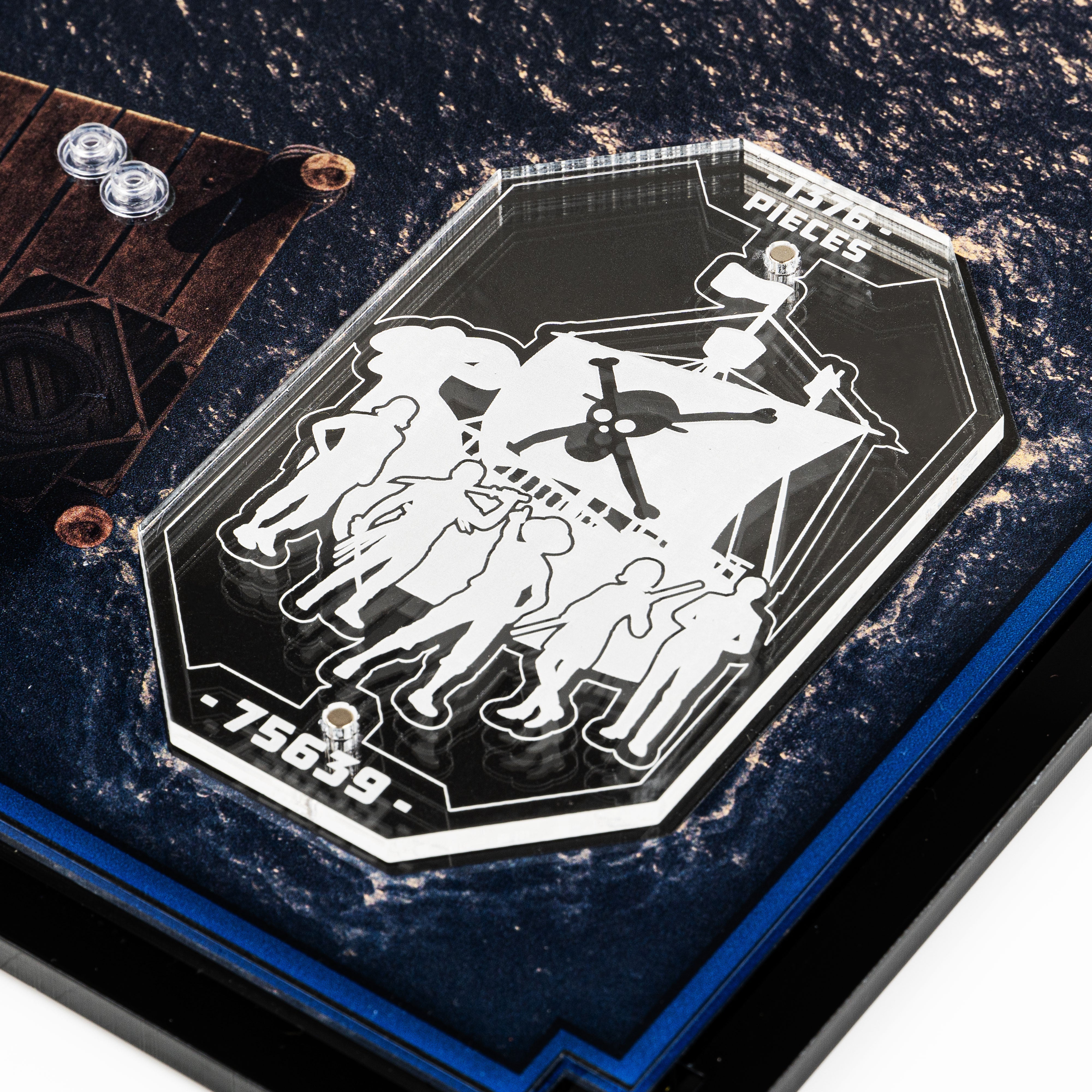 Display Case for LEGO® One Piece: The Going Merry Pirate Ship (75639)