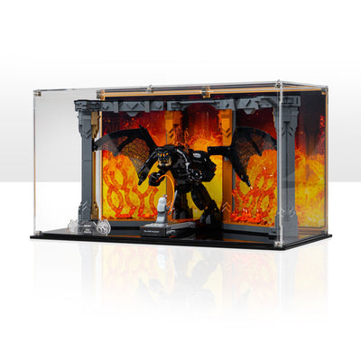 Display Case for LEGO® Icons: Lord of the Rings: Balrog™ Book Nook (10367)