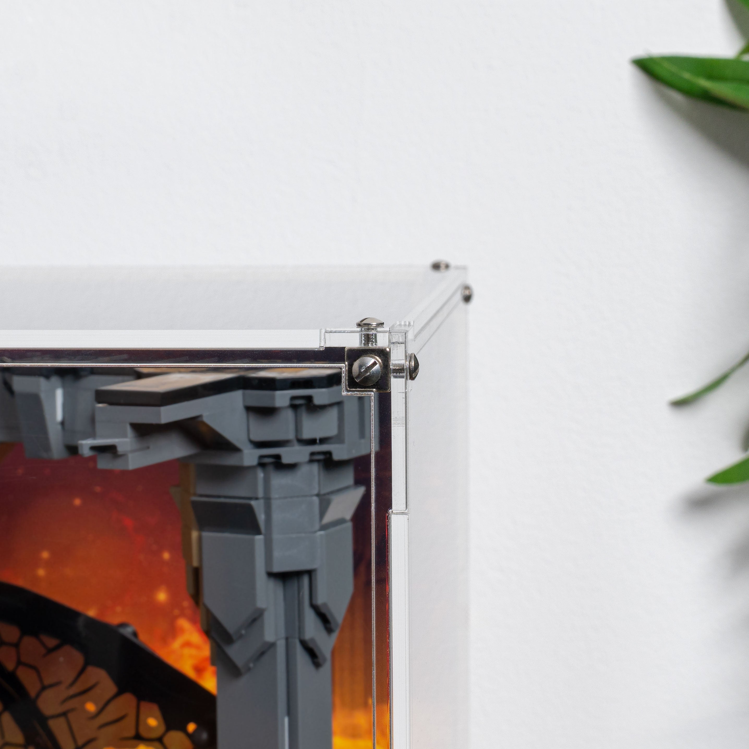 Display Case for LEGO® Icons: Lord of the Rings: Balrog™ Book Nook (10367)