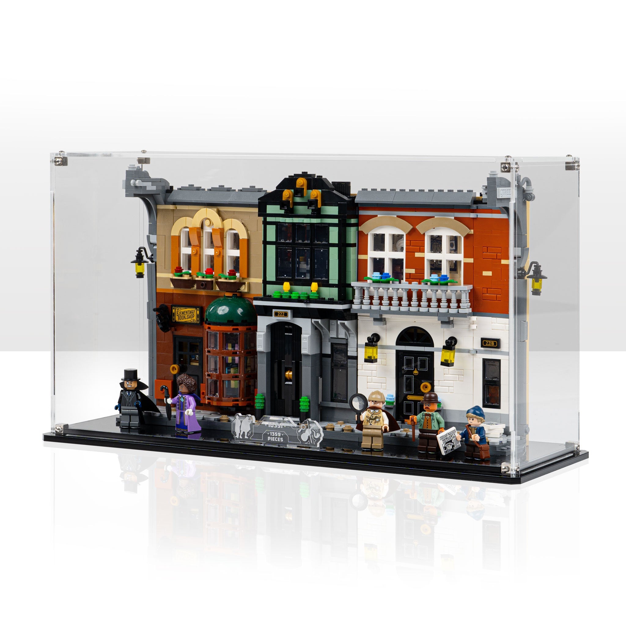Display Case for LEGO® Icons: Sherlock Holmes Book Nook (10351)