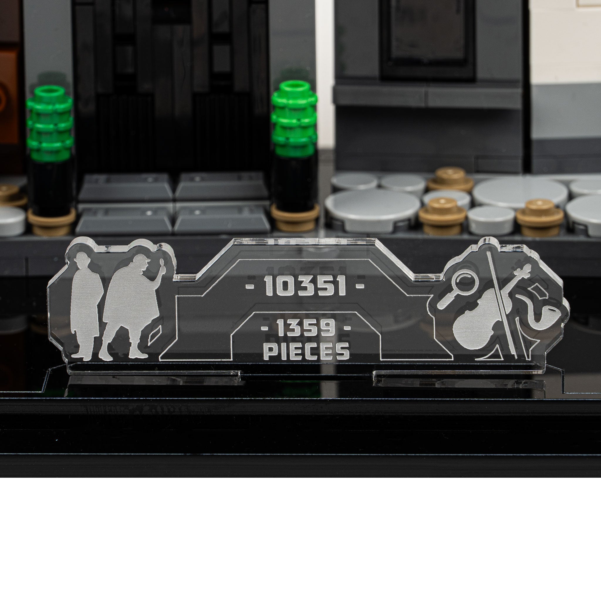 Display Case for LEGO® Icons: Sherlock Holmes Book Nook (10351)
