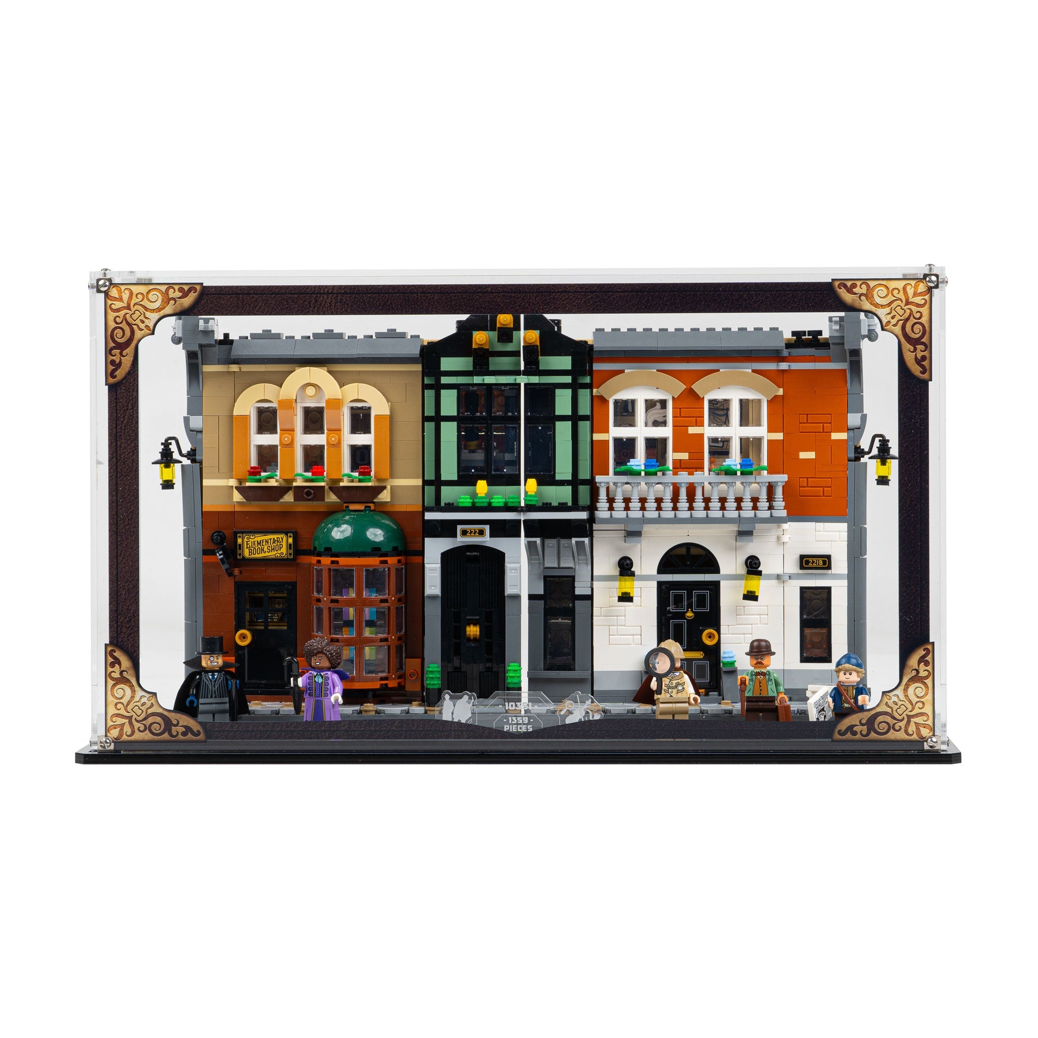 Display Case for LEGO® Icons: Sherlock Holmes Book Nook (10351)