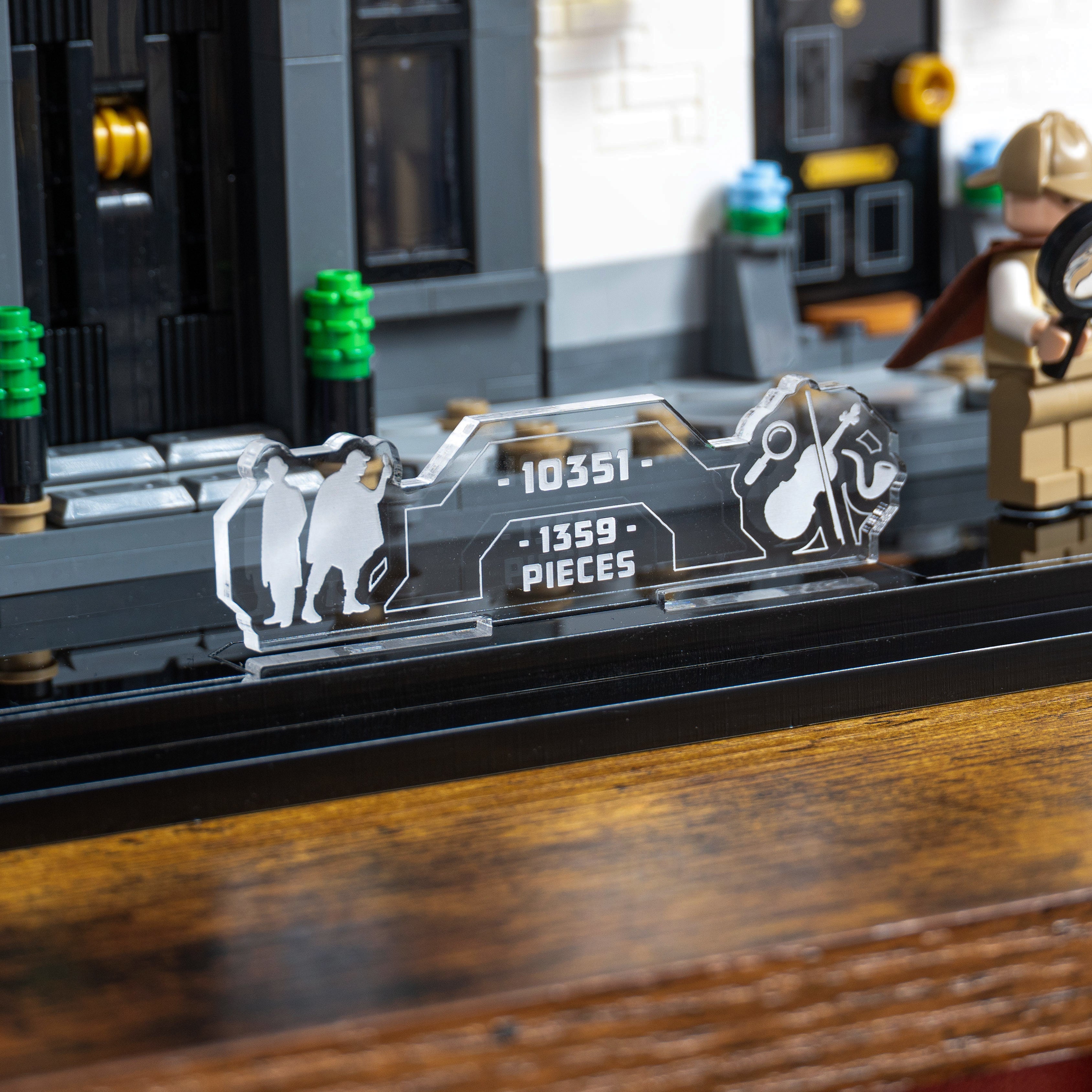Display Case for LEGO® Icons: Sherlock Holmes Book Nook (10351)