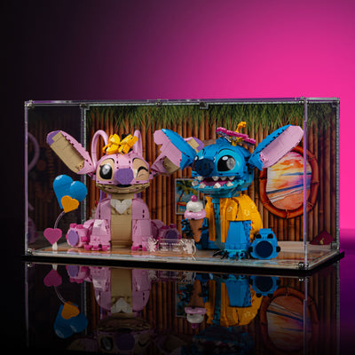 Limited Edition Display Case for LEGO® Disney Stitch (43249) & Angel (43257)