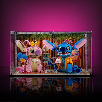 Limited Edition Display Case for LEGO® Disney Stitch (43249) & Angel (43257)