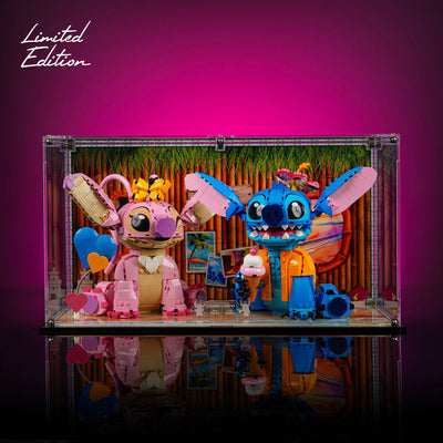 Limited Edition Display Case for LEGO® Disney Stitch (43249) & Angel (43257)