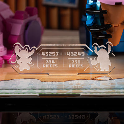 Limited Edition Display Case for LEGO® Disney Stitch (43249) & Angel (43257)