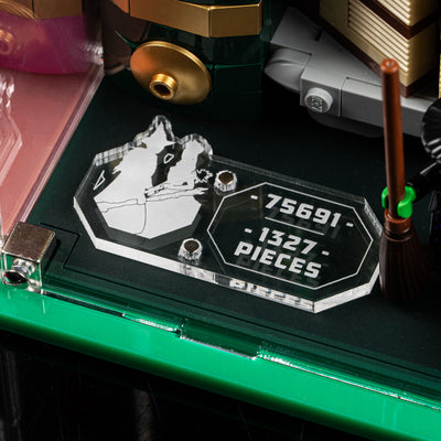 Limited Edition Display Case for LEGO® Wicked: Glinda and Elphaba Bookends (75691)