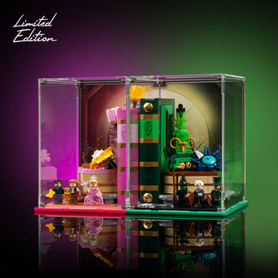 Limited Edition Display Case for LEGO® Wicked: Glinda and Elphaba Bookends (75691)