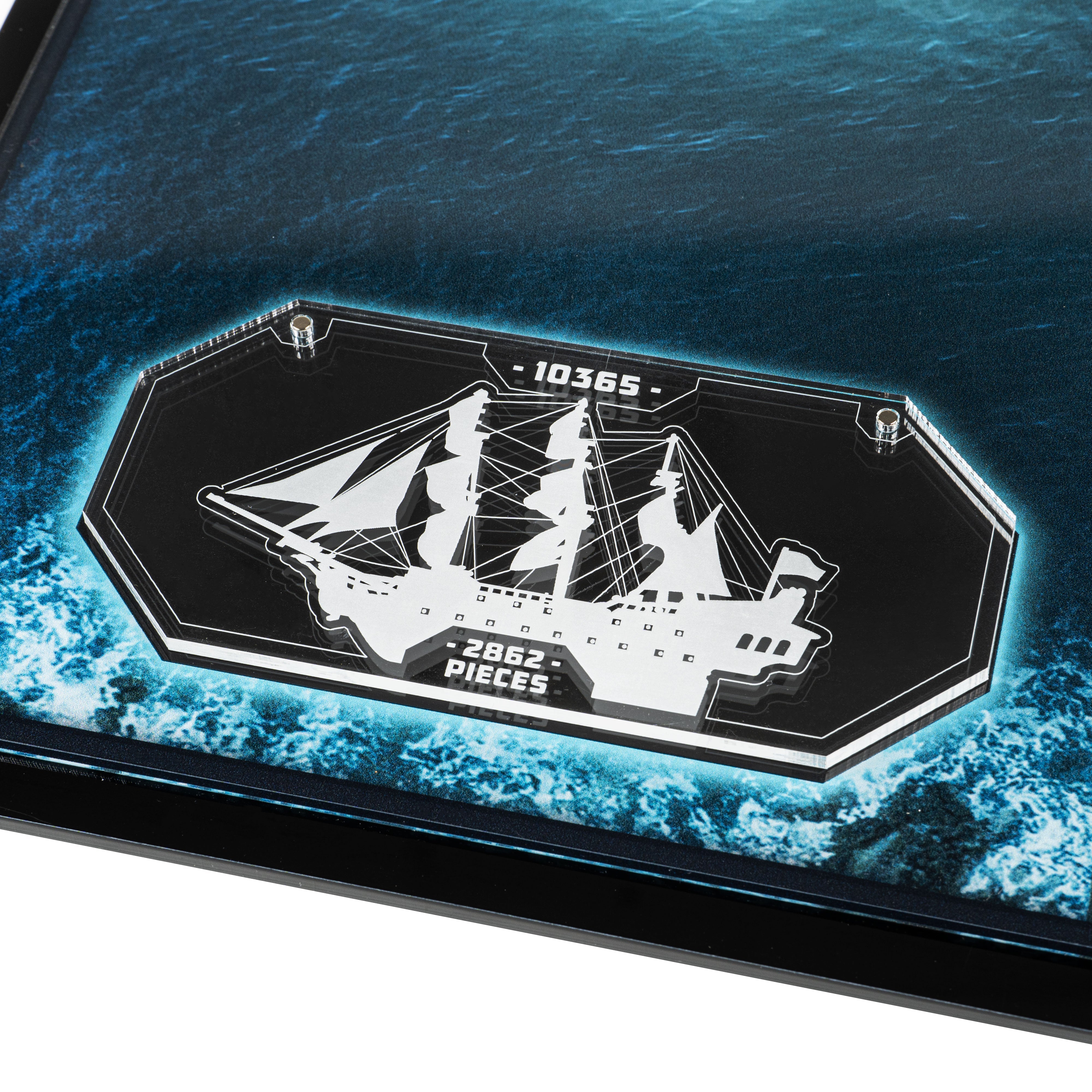 Display Case for LEGO® Icons: Captain Jack Sparrow's Pirate Ship (10365)
