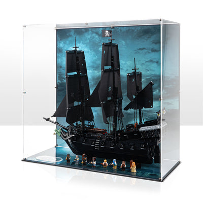 Display Case for LEGO® Icons: Captain Jack Sparrow's Pirate Ship (10365)