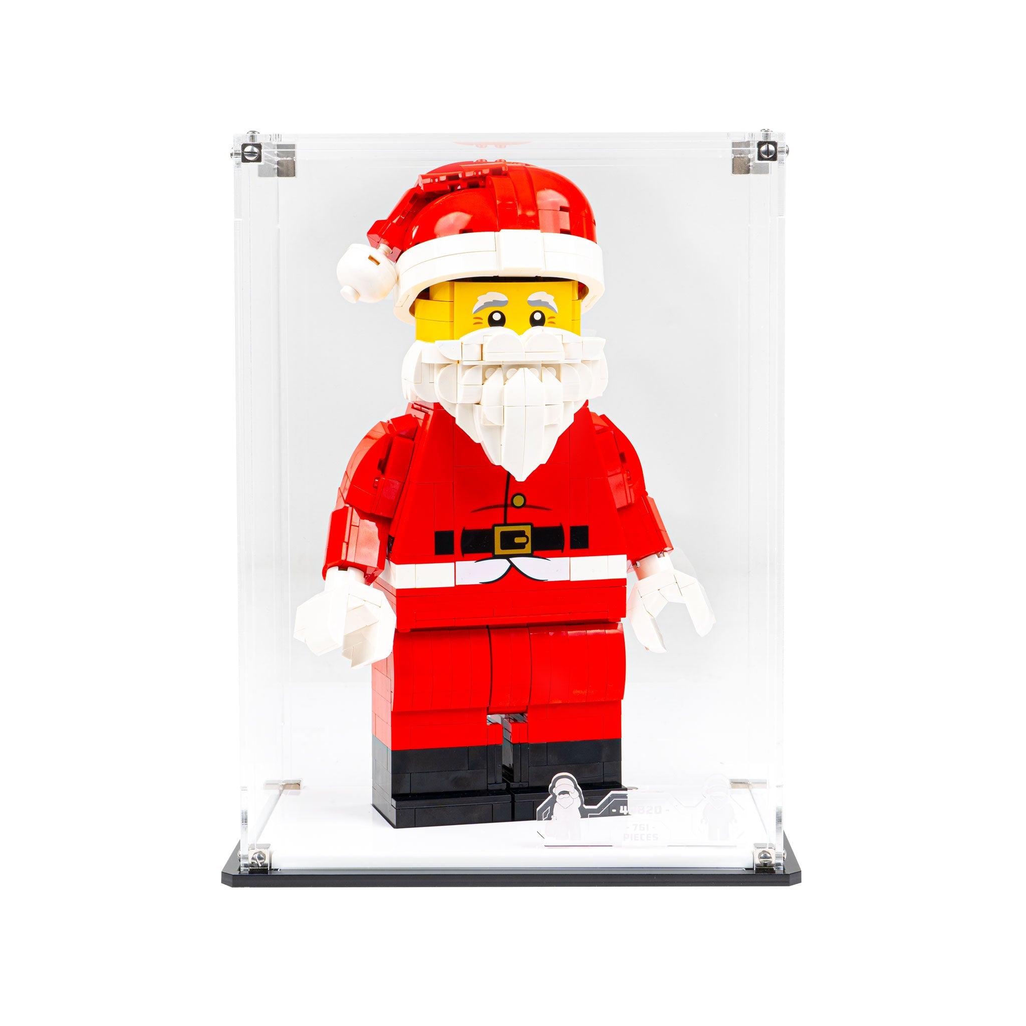 Display Case for LEGO® Up-Scaled Santa Minifigure (40820)