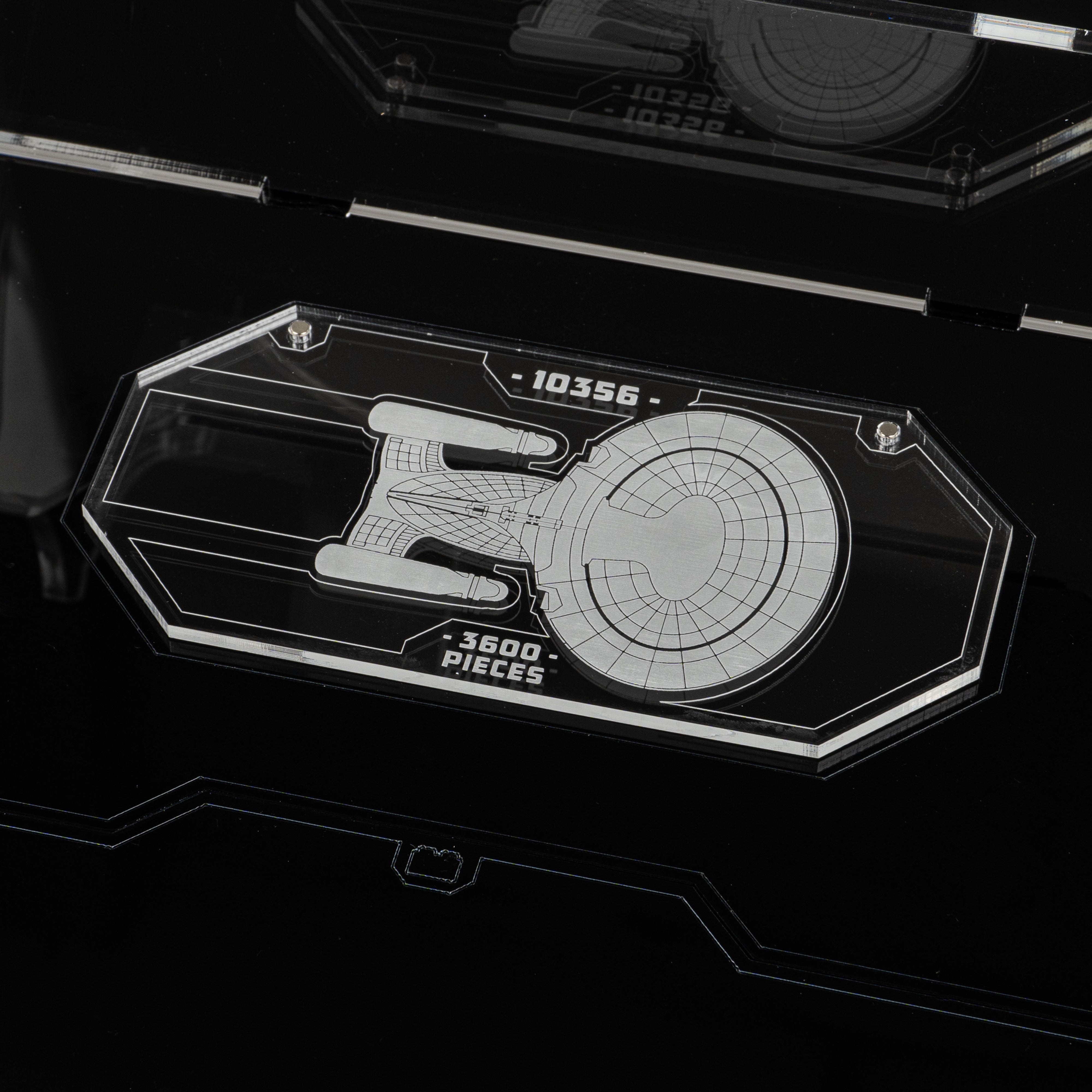 Display Stand for LEGO® Star Trek: U.S.S. Enterprise NCC-1701-D™ (10356)