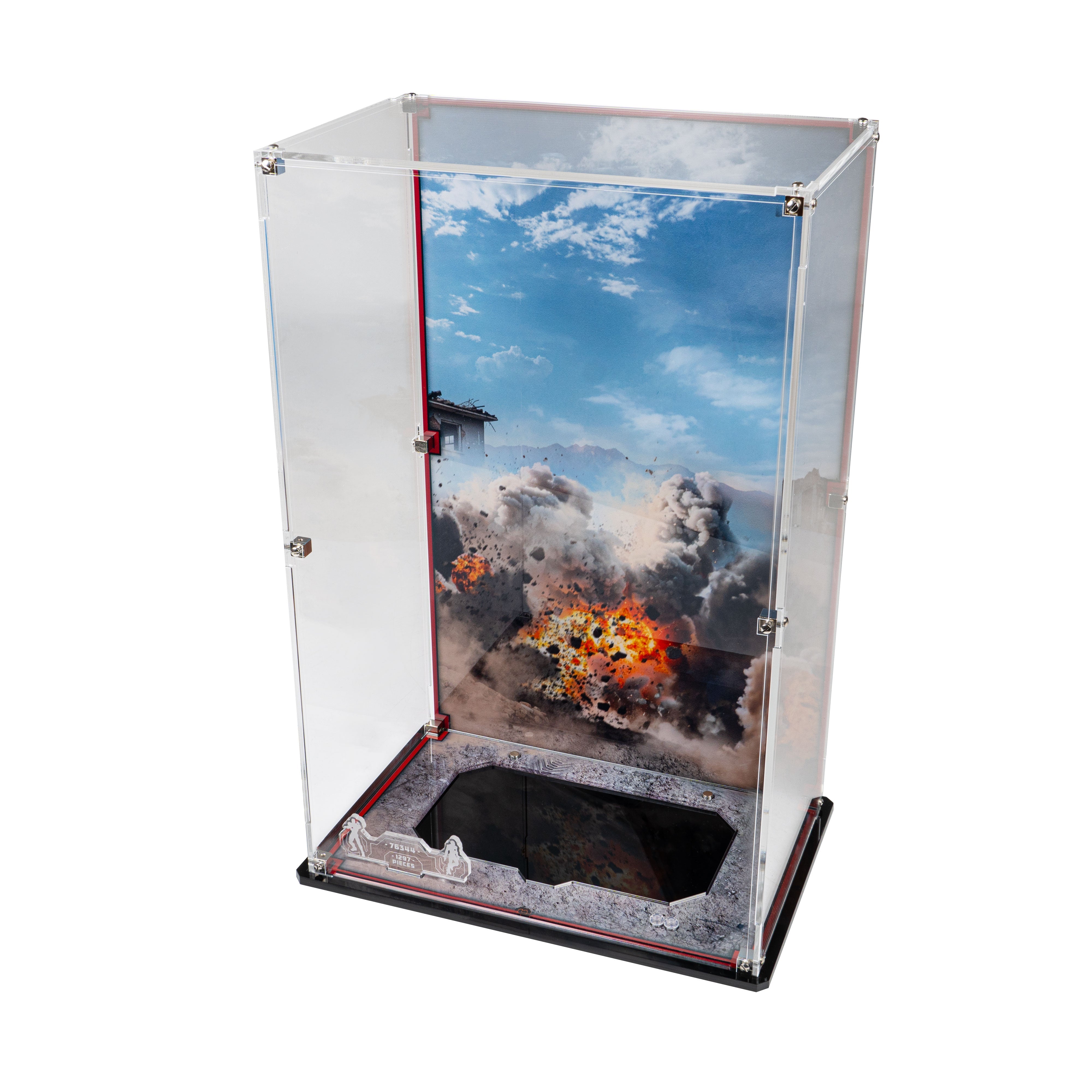 Display Case for LEGO® Marvel: Iron Man Mark 3 Collectors' Edition (76344)