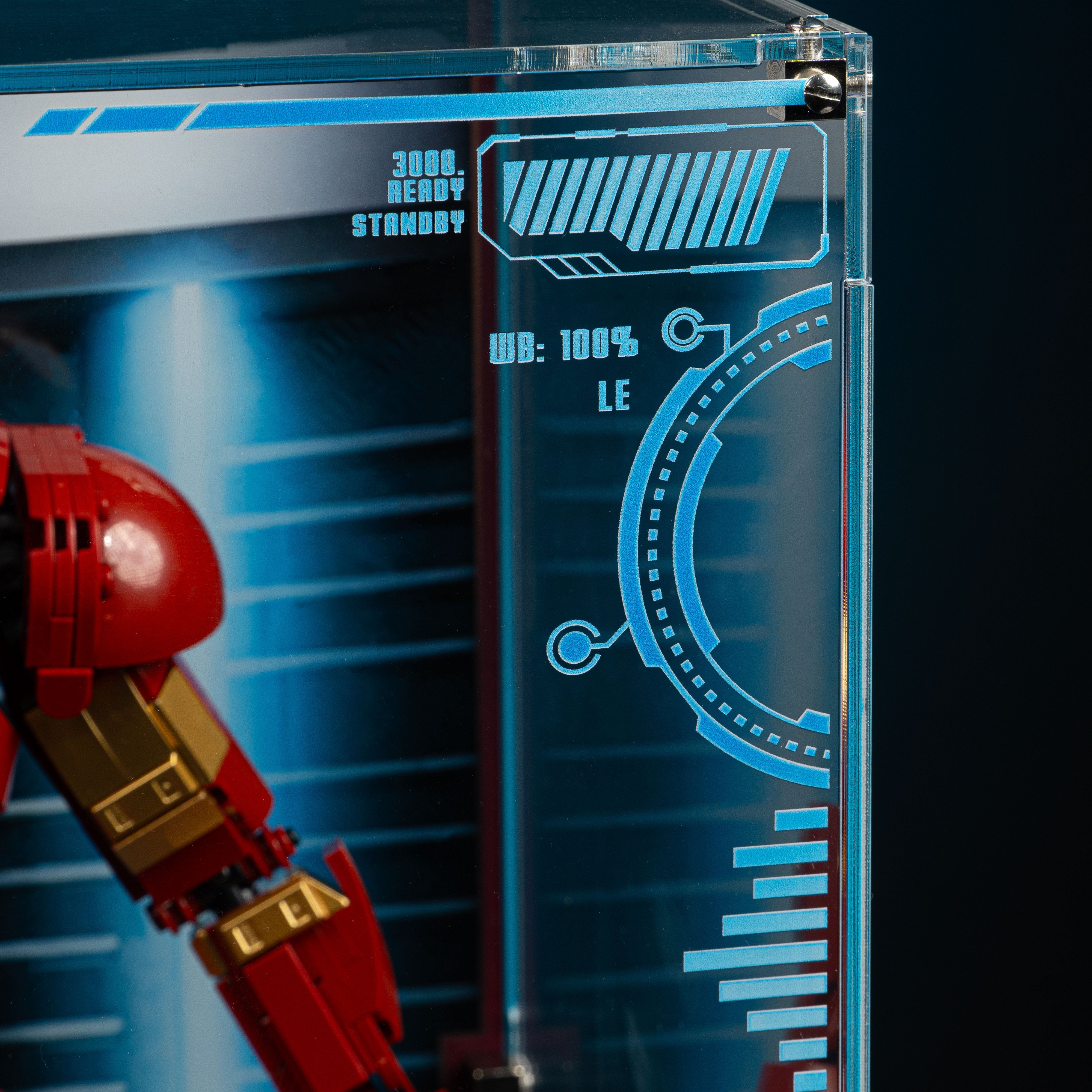 Limited Edition Display Case for LEGO® Marvel: Iron Man Mark 3 Collectors' Edition (76344)