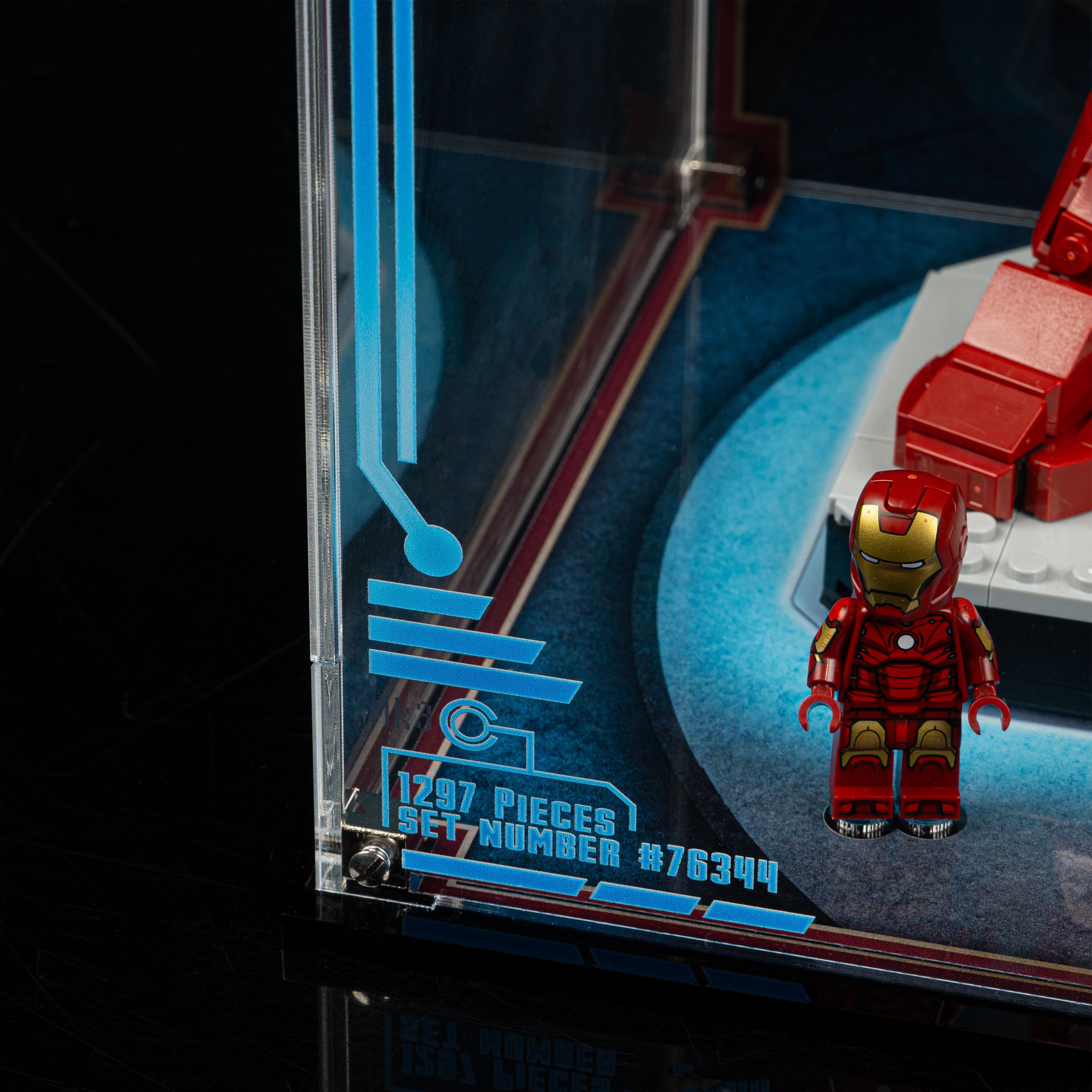 Limited Edition Display Case for LEGO® Marvel: Iron Man Mark 3 Collectors' Edition (76344)