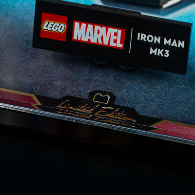 Limited Edition Display Case for LEGO® Marvel: Iron Man Mark 3 Collectors' Edition (76344)
