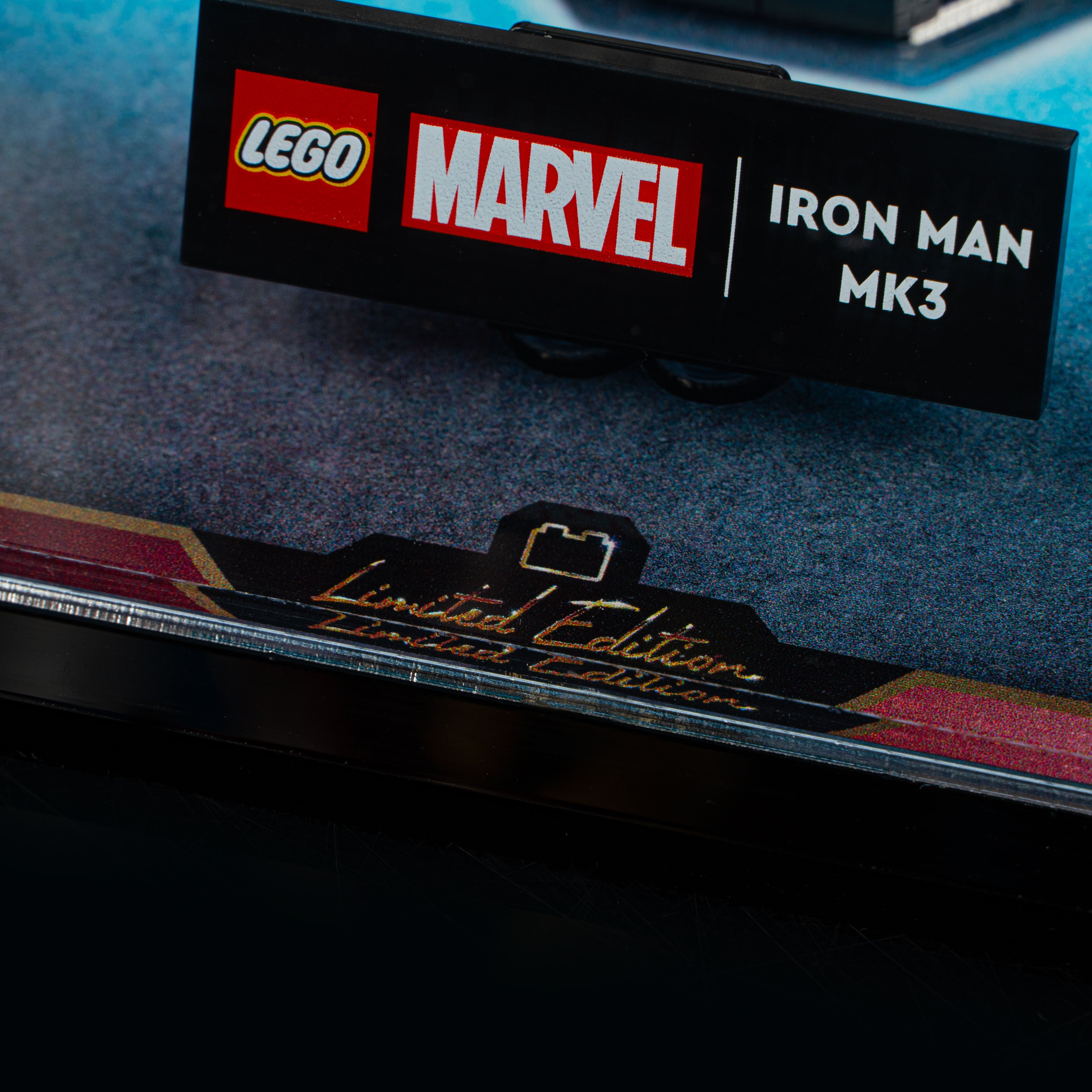 Limited Edition Display Case for LEGO® Marvel: Iron Man Mark 3 Collectors' Edition (76344)