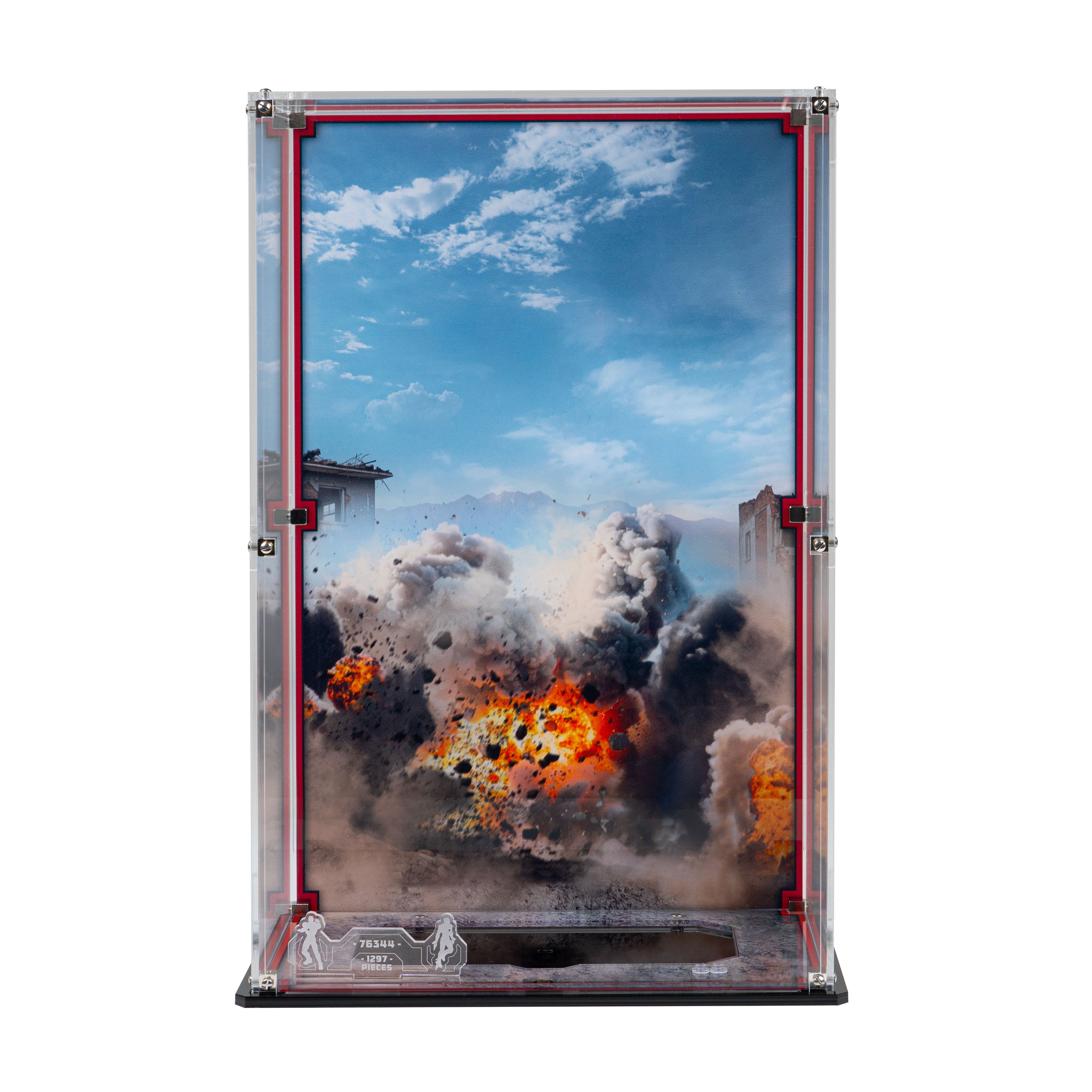 Display Case for LEGO® Marvel: Iron Man Mark 3 Collectors' Edition (76344)