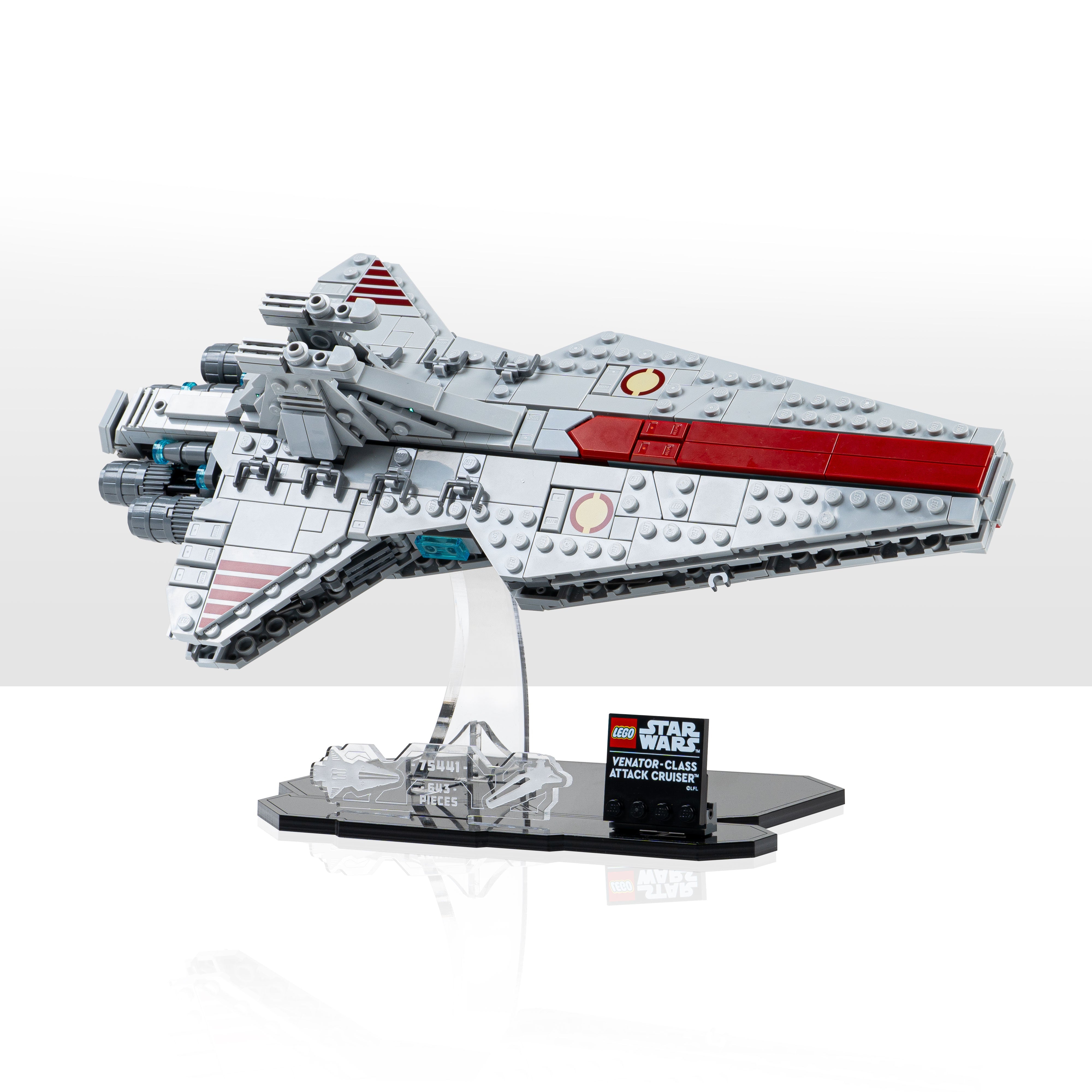 Display Stand for LEGO® Star Wars: Venator-Class Attack Cruiser™ (75441)