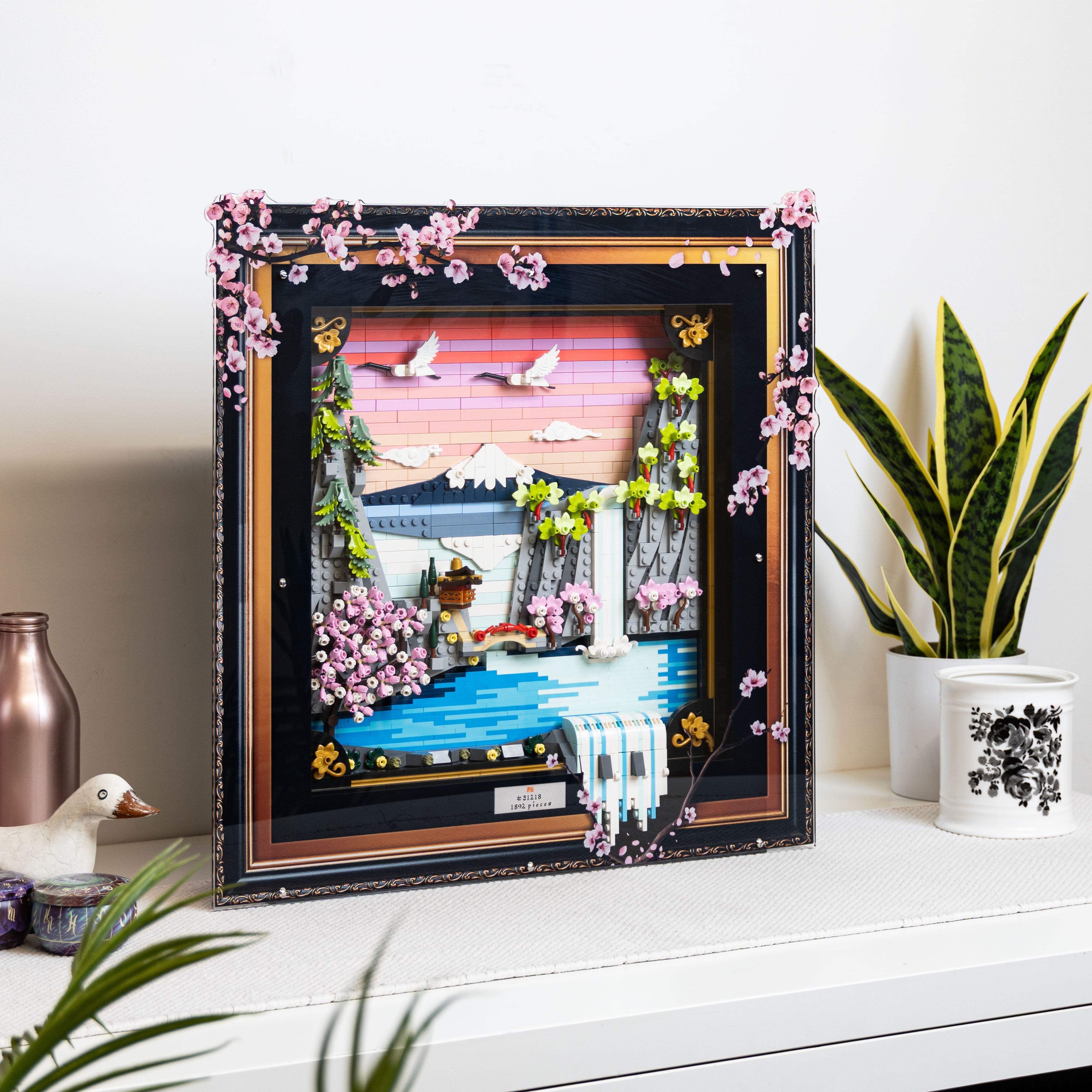 Display Case for LEGO® Art: Japanese Cherry Blossom Landscape (31218)