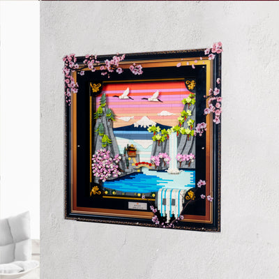 Display Case for LEGO® Art: Japanese Cherry Blossom Landscape (31218)