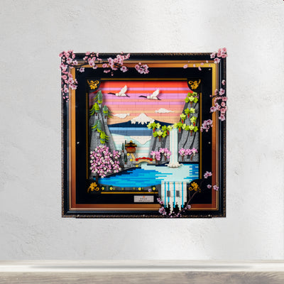 Display Case for LEGO® Art: Japanese Cherry Blossom Landscape (31218)
