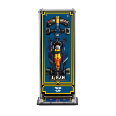 Wall Mountable Display Case for LEGO® Speed Champions: Formula 1 Range