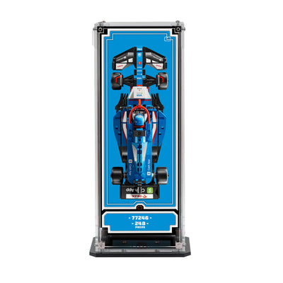 Wall Mountable Display Case for LEGO® Speed Champions: Formula 1 Range