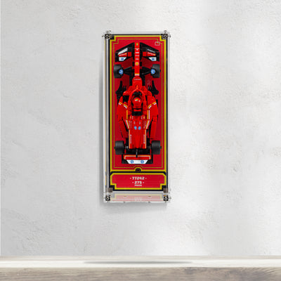 Wall Mountable Display Case for LEGO® Speed Champions: Formula 1 Range