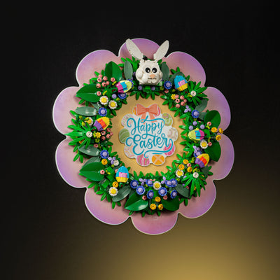 Limited Edition Wall Mounted Display Stand for LEGO® Spring Wreath (40957)