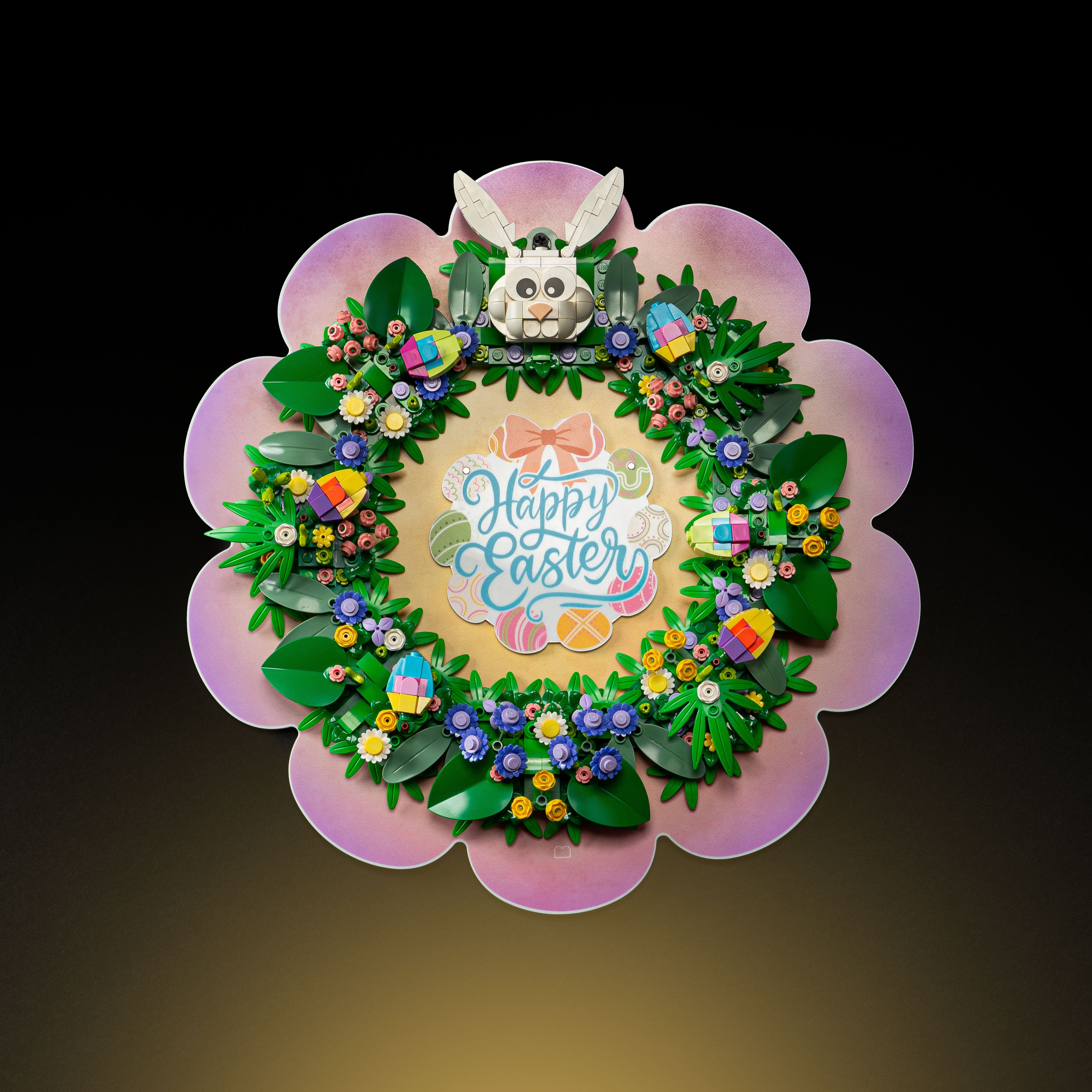 Limited Edition Wall Mounted Display Stand for LEGO® Spring Wreath (40957)