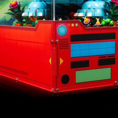 Limited Edition Display Case for LEGO® Pokémon™: Venusaur, Charizard and Blastoise (72153) with Trading Card Display
