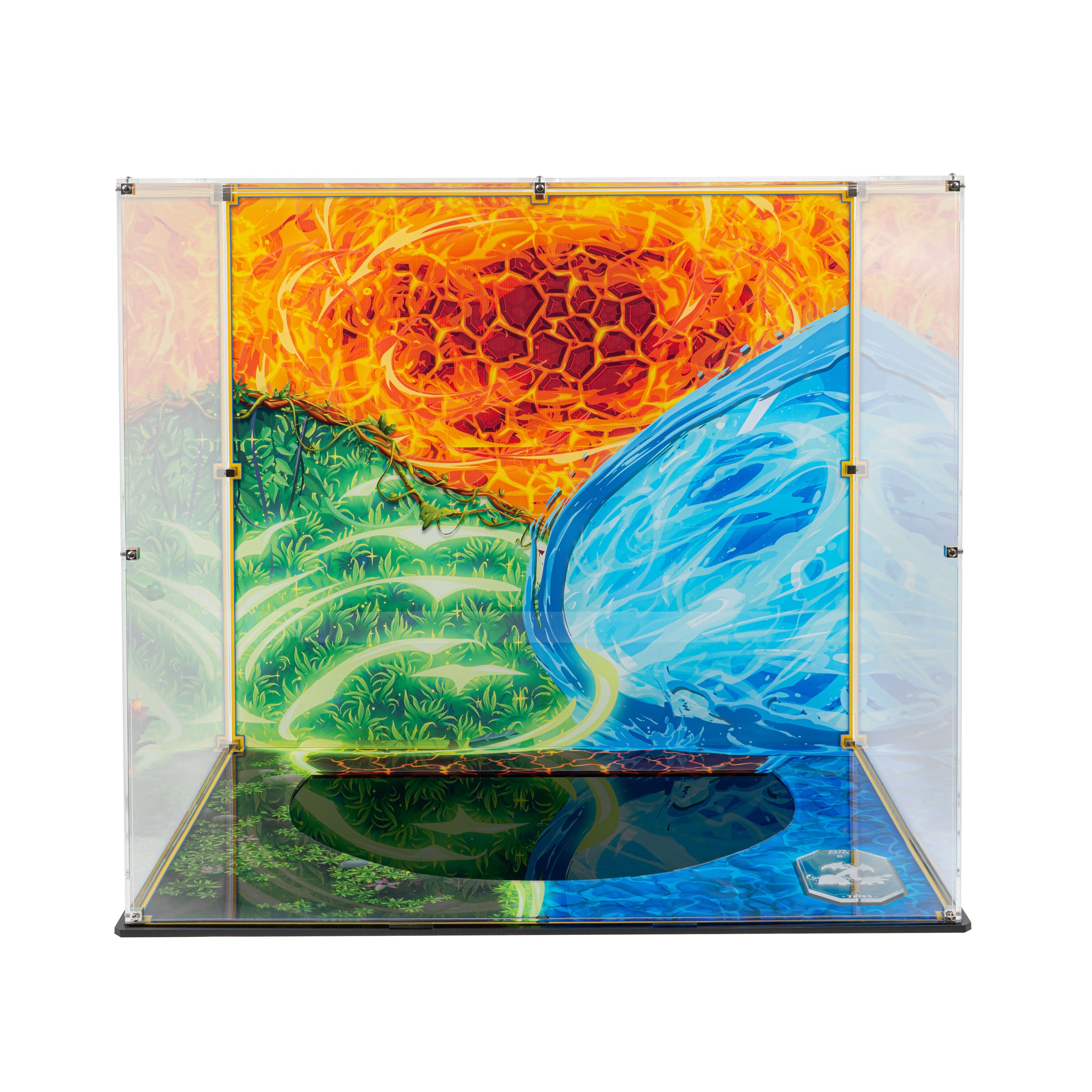 Display Case for LEGO® Pokémon™: Venusaur, Charizard and Blastoise (72153)