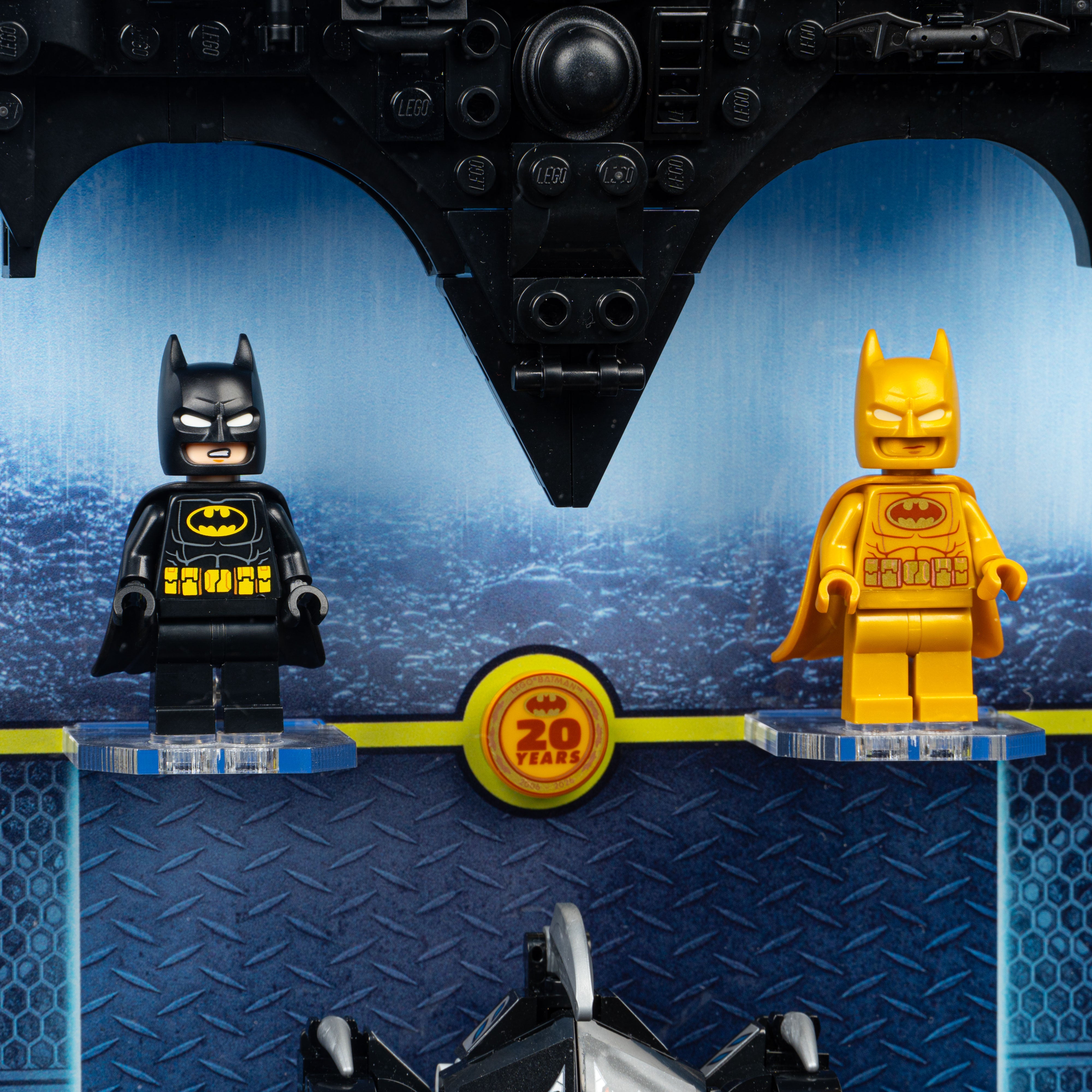 Limited Edition Wall Mounted Display Case for LEGO® Batman™ Logo & Cars (76330) (76332) (76333) (76331)