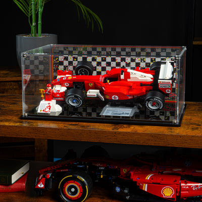 Display Case for LEGO® Icons: Ferrari F2004 & Michael Schumacher (11375)