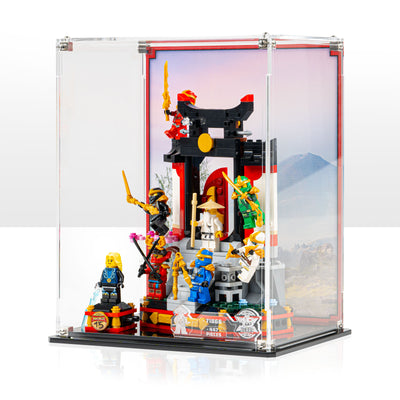 Display Case for LEGO® Ninja Character Display 15th Anniversary (71866)