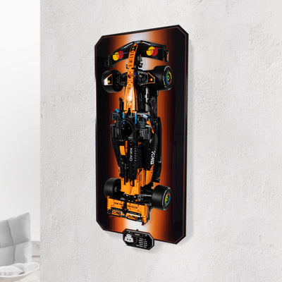 Wall Mounted Display Stand for LEGO® Technic McLaren MCL39 F1® Car (42228)